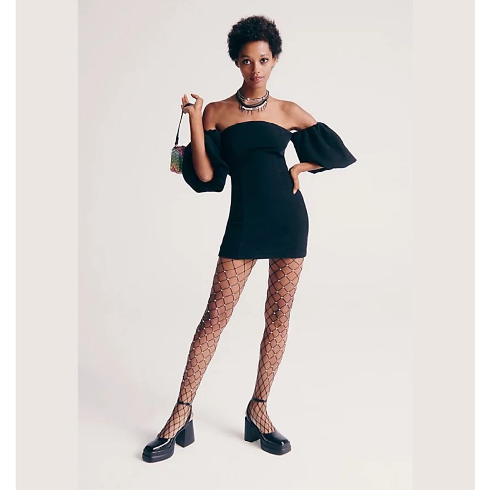 NWOT Free People Bubbly Mini Dress